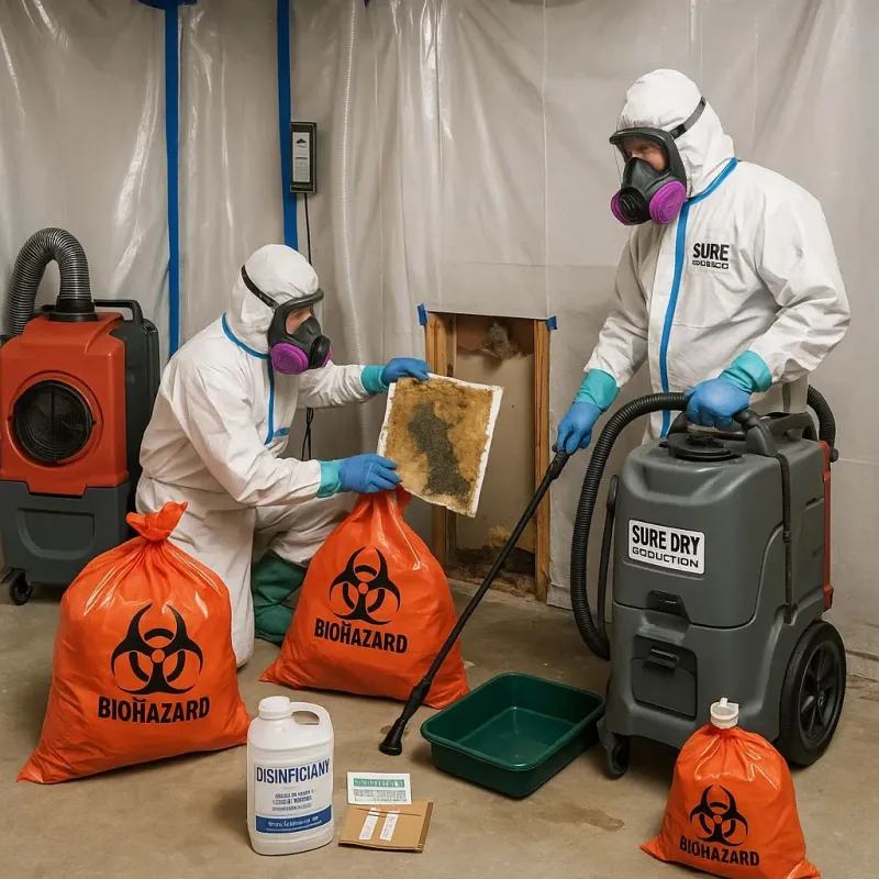 Contaminated Water Handling Protocols process in Kings Point, FL