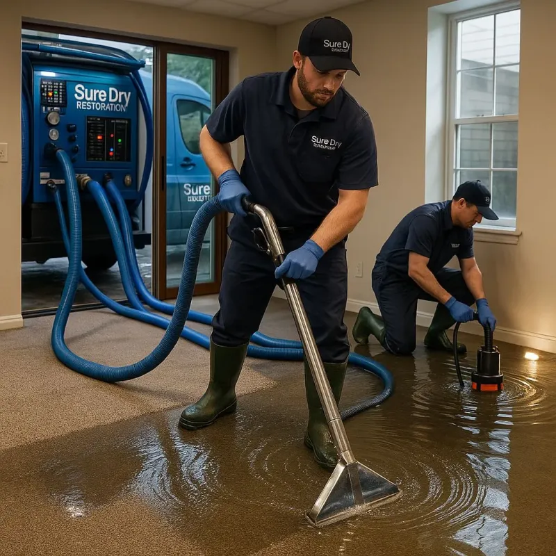 Water Extraction and Removal process in Kings Point, FL